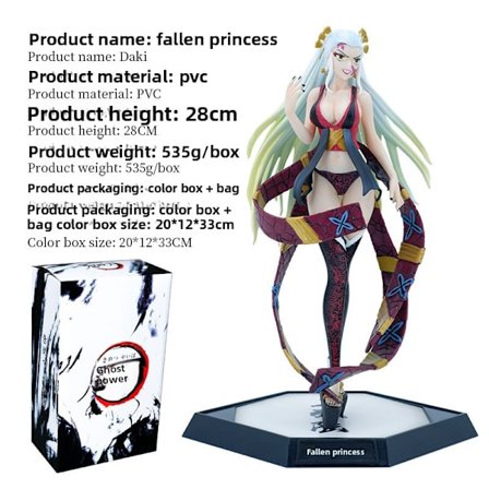 Ghost Slayer Blade Formet Tianyuan Lydsøjle Anime Håndholdt Model Ornament