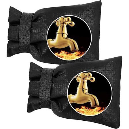 Udendørs Vandhane Dæksel til Vinter, 2 stk. Vandhane Dæksler til Udendørs Vandhaner Vinter Hane Frostbeskyttelse Udendørs Vandhane Sæt mod Frost 