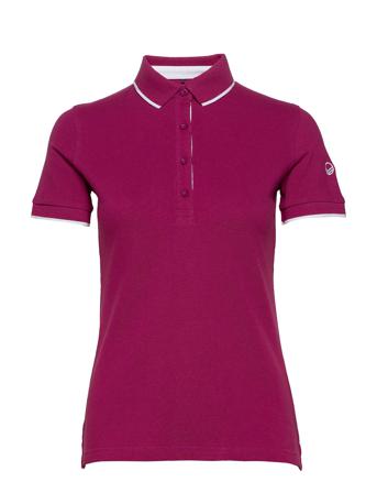 Vuokko Women's Pique Polo Shirt Burgundy Halti