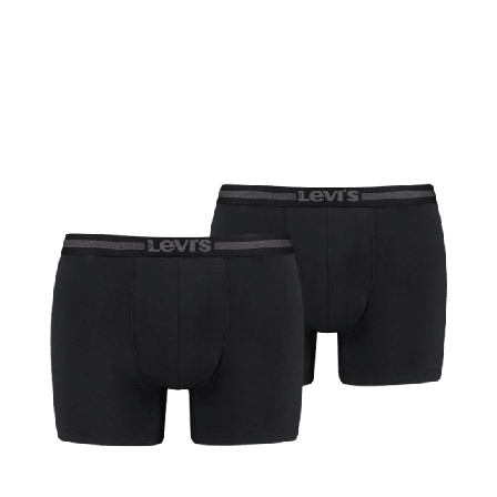 Levi's Tencel Boxer 2-pack Kalsonger Herr Svart XL