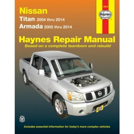 Nissan Titan (2004-2014) & Armada (2005-2014) Haynes Repair Manual (USA) (häftad, eng)