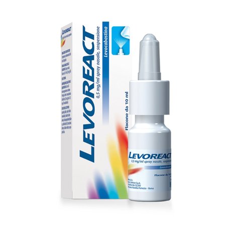 Levoreact Spray Nasale Antistaminico per Allergia Riniti