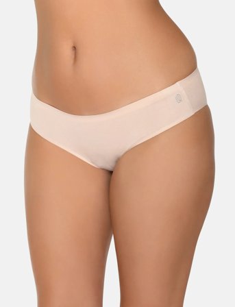 URBAN QUEST Women Bamboo Bikini Brief - Beige - XL