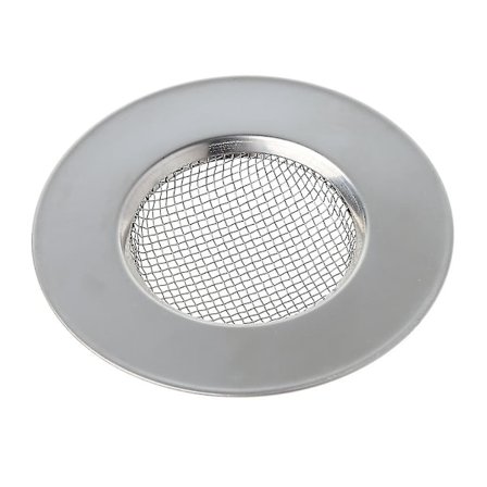 Mesh køkken vask rustfrit stål si filter bortskaffelse prop dræn prop filter