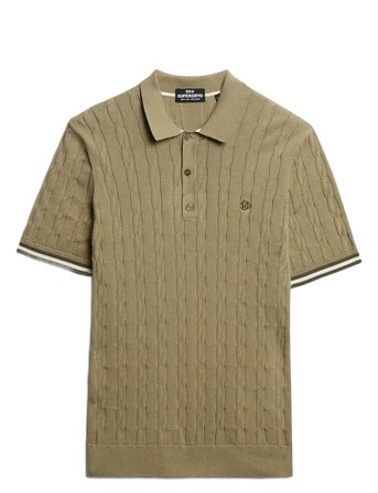 Superdry | Knitted Texture S/S Polo | XXL