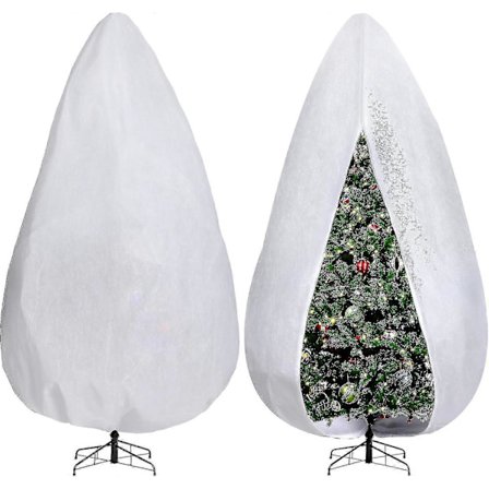 9 x 4 jalan joulukuusen säilytyskassi pystyasennossa - Säädettävät joulukuusen säilytyssuojat - Kuitukangas Kb [DB]