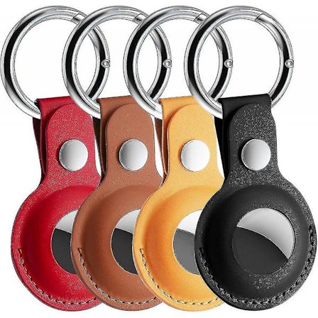 4-pak tags etui, tag H Pu nøglering til tag, tracker cover kompatibel med