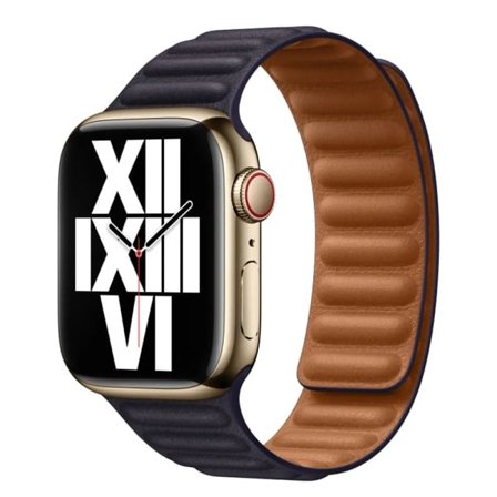 Apple Watch Reim 42/44/45/46/49mm Original Magnetisk Ring Armbånd iWatch Ultar2 49mm 9 8 7 6 SE 3 42mm Svart