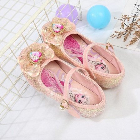 Prinsess skor Elsa skor barns fest skor rosa 17,5 cm / storlek 28 17,5 cm / storlek 28