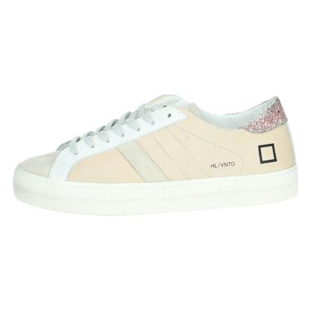D.a.t.e. Hill LOW Camp.107 Low sneakers Pink, Dame, Størrelse: 37 EU