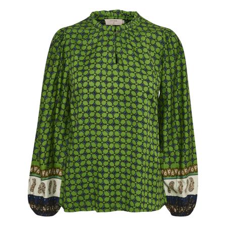 Cream Blouses grön, Dam, Dam, Storlek: L