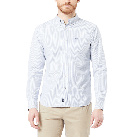 Dockers Oxford stretch Skjortor Herr Blå M