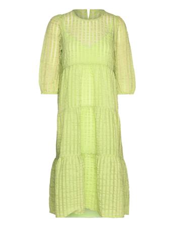 Esmino Dress Green A-View