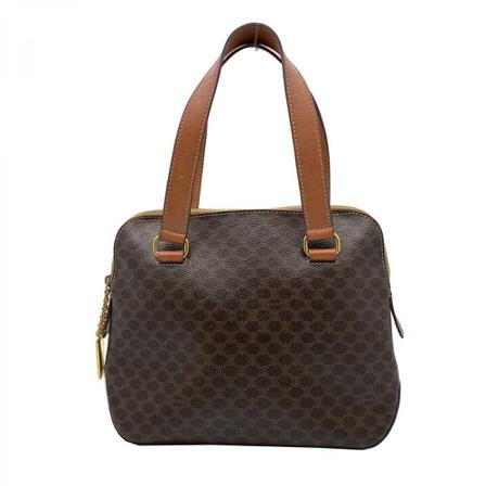 Celine Vintage, Pre-owned Macadam Bag Bruin, Dames, Maat:ONE Size
