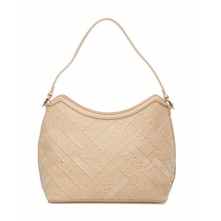 Moschino, Bag Handbag Jc 4052Pp 1Fld 1 22 Beige, Dames, Maat:ONE Size