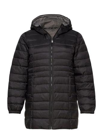 Cartahoe Quilted Hood Coat Otw Fôret Kåpe Svart ONLY Carmakoma