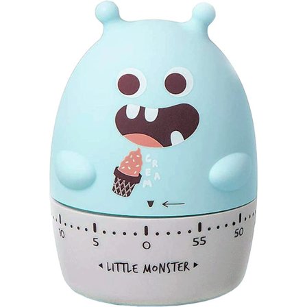 Rød Dollar Mekanisk Søt Kjøkken Timer (Blå Monster), Jul