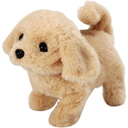 Elektroniske kæledyr legetøj blødt plys hund går gøer ryster hale foregive legetøj solbriller gave til piger drenge børn 2 3 4 5 år gamle