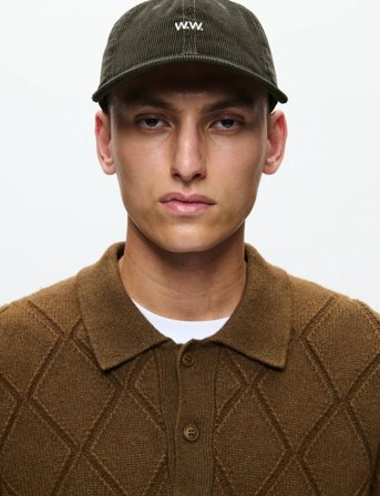 WOOD WOOD Www.w.cap 25249 - Khaki green - ONE SIZE