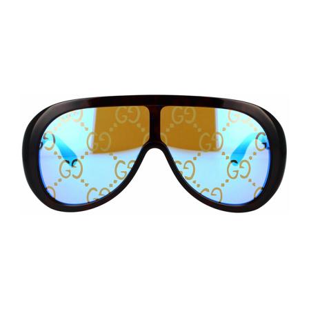 Gucci SunBril , Bruin , Heren , Maat: ONE Size Zonnebrillen