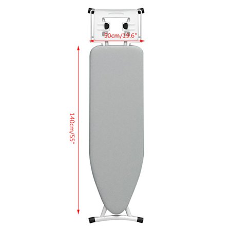 Polyesterinen silityslaudan cover Korkean lämpötilan kestävä kaksikerroksinen silityslaudan cover