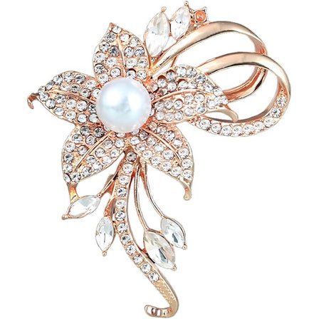Blomsterformede brochenåle til kvinder - Elegante brocher til kvinder, fremstillet med kærlighed og stil, brocher & nåle til kvinder, blomsterbroche 