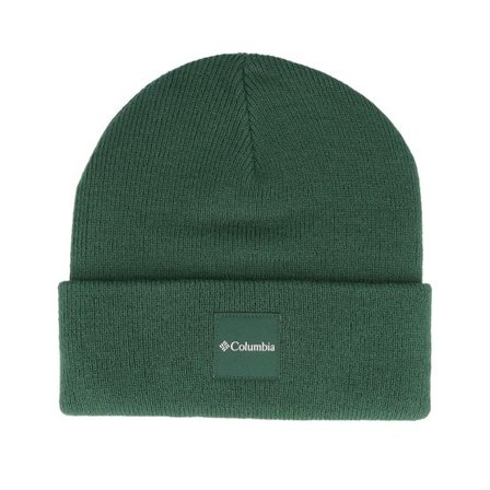 Columbia - Grön cuff Beanie - City Trek Heavyweight Beanie Rain Forest Cuff @ Hatstore