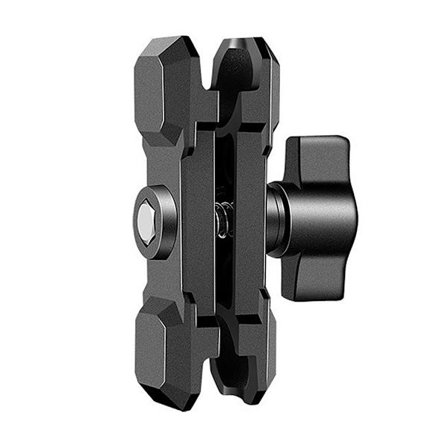 Robust Aluminium 6 cm RAM Mount Dobbelt Sokkelarm til 1-tommers Kuglebeslag