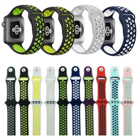 Apple Watch 42mm - Stillfulla Silikonarmband från NORTH EDGE