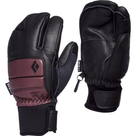 Black Diamond Women's Spark Finger Gloves Women ski gloves Purple S