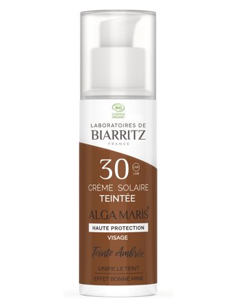 Laboratoires de Biarritz Laboratoires De Biarritz Suncare Tinted Face Sunscreen Spf30 Amber - Nude - 50 ml