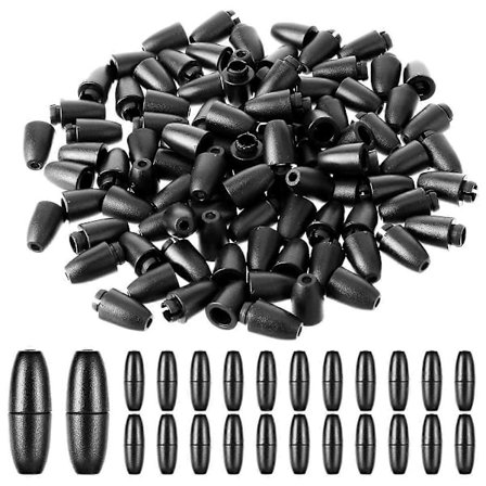 100 st Brytbara Lås för Halsband, Brytbara Lås - Lås för Nyckelband Lås Pärlfat Kontakter för Halsband