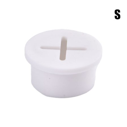 2 Styck Flexibel Silikon Kabel Hål Cover Skrivbordssladd Genomföring Gummi