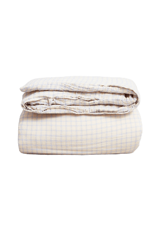 Garbo&Friends Muslin Påslakan 220x220 cm & bäddset Beige