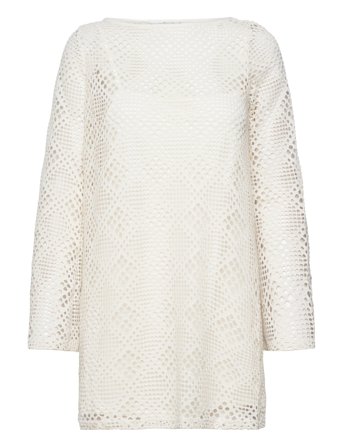 Mango | Geometric-Pattern Openwork Dress | S