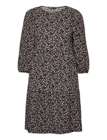 Onlzille Naya 3/4 Short Dress Jrs Black ONLY