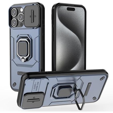 Mobilskal - iPhone 16 Plus - Magnetisk - Anti-fall - Trådlös laddning