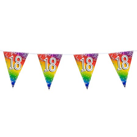 Vimpelgirlang Regnbåge 18 år