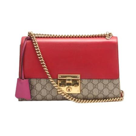 Gucci Vintage, Pre-owned Leather crossbody-bags Rood, Dames, Maat:ONE Size