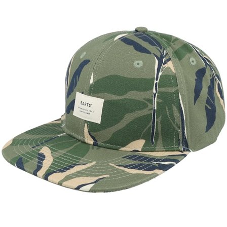 Barts - Grøn snapback Kasket - Dakou Cap Khaki Snapback @ Hatstore