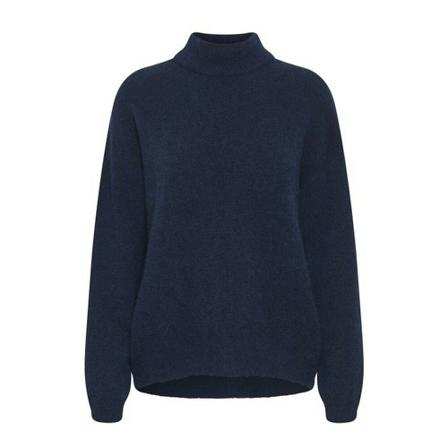 Karen by Simonsen, Turtleneck 10103291 Blauw, Dames, Maat:M