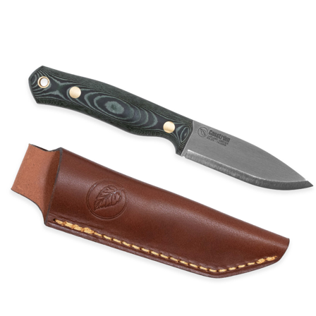 Casström No.8 SFK Grön Micarta veitsi