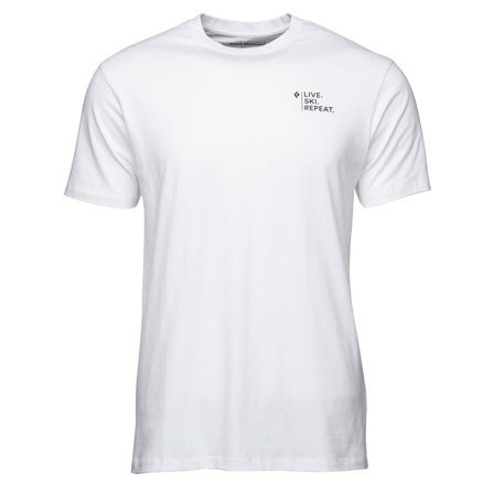 Black Diamond Men's Ski Mountaineering Tee Men short-sleeved sweaters White M