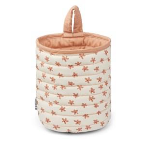 Liewood Floral/Sea Shell Faye Quilted Basket One Size - Storage - One size - Beige