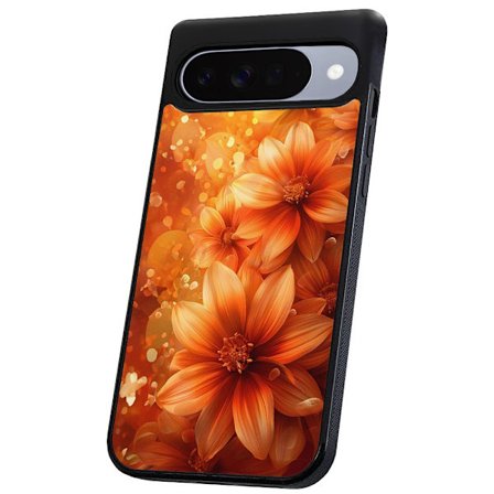 Google Pixel 10/10 Pro - Skal/Mobilskal Flowers