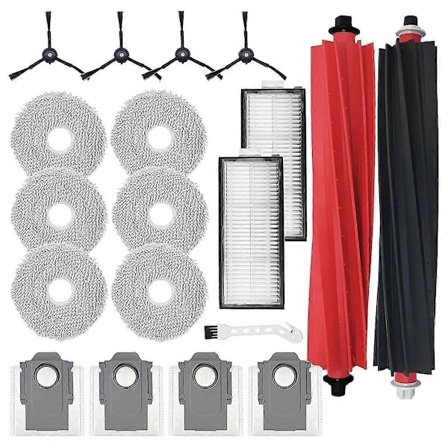 Til Qrevo Master Støvsuger Hoved Sidebørste HEPA Filter Moppeklud Støvposer Reservedele