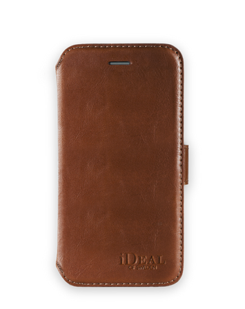 Slim Magnet Wallet iPhone 8 Plus Brown