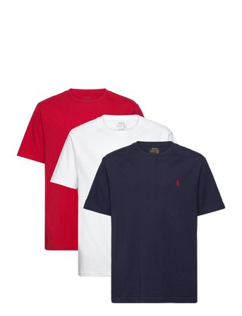 Ralph Lauren Kids | Cotton Jersey Crewneck Tee 3-Pack | 138-149