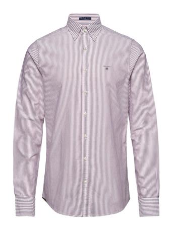 Slim Oxford Banker Bd Skjorta Business Lila GANT