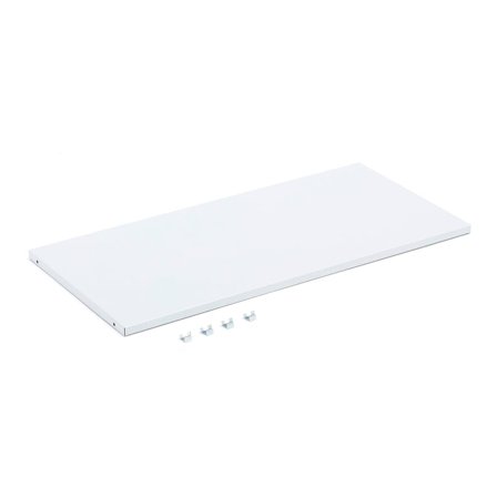 Lisähyllytaso toimistokaappiin SENSE, 775x365 mm, harmaa